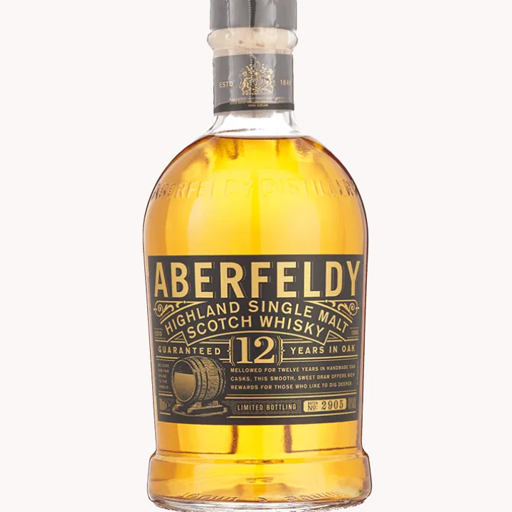 Aberfeldy Single Malt 12 Years Whisky 70 cl