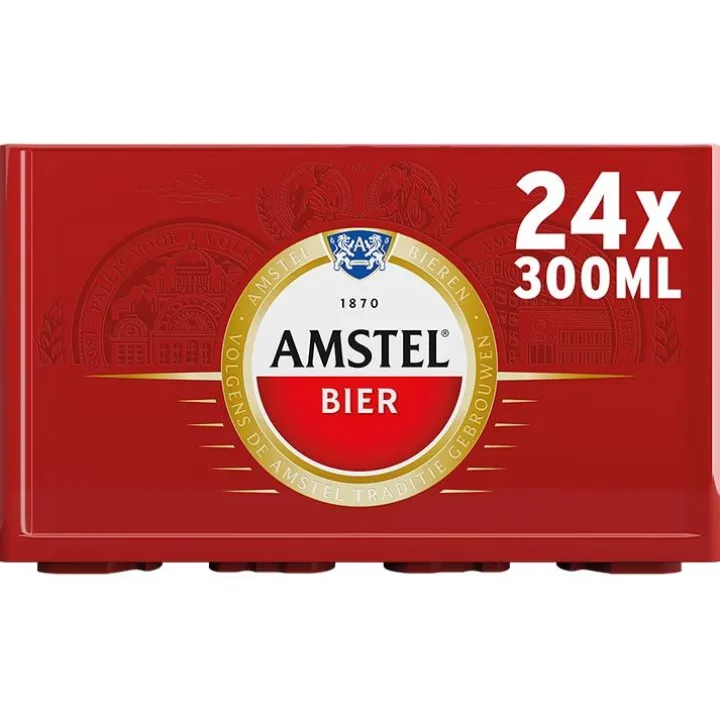 Amstel Pilsener Bier 24 flesjes