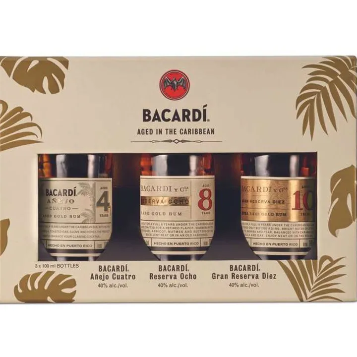 Bacardi Discovery pack 3 x 10 cl