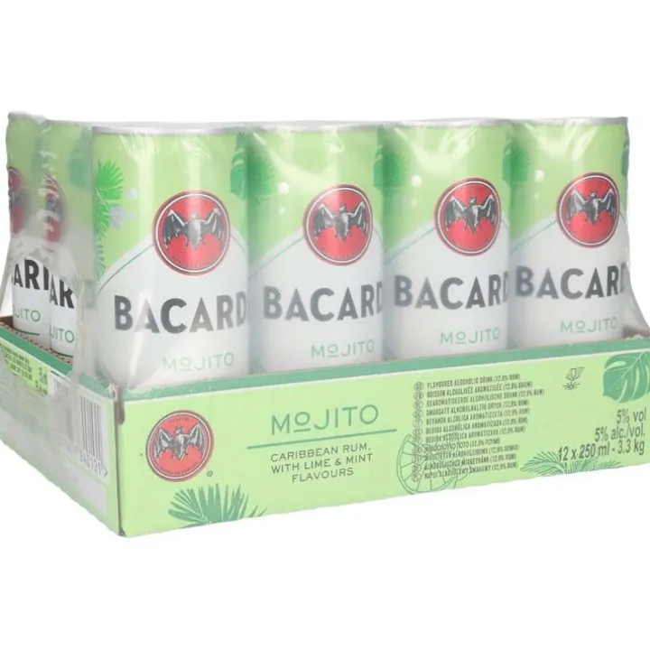 Bacardi Mojito tray 12 x 25 cl