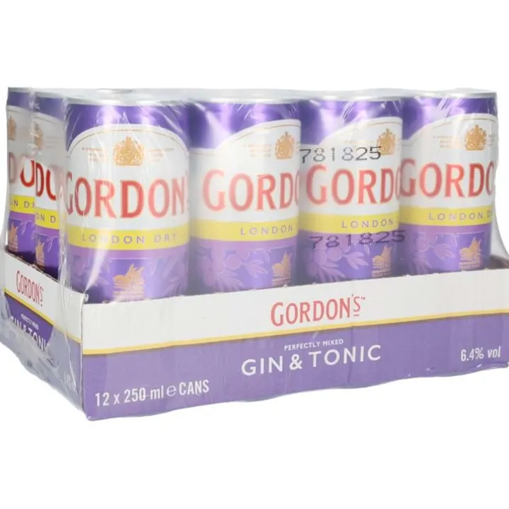 Gordons Gin & Tonic tray 12 x 25 cl