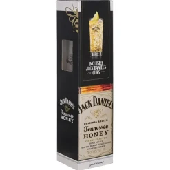 Jack Daniel's Honey met origineel glas 70 cl
