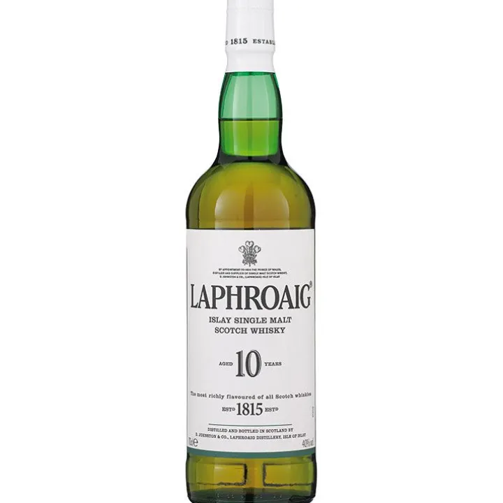 Laphroaig 10 Year Old Islay Single Malt Scotch Whisky 70 cl