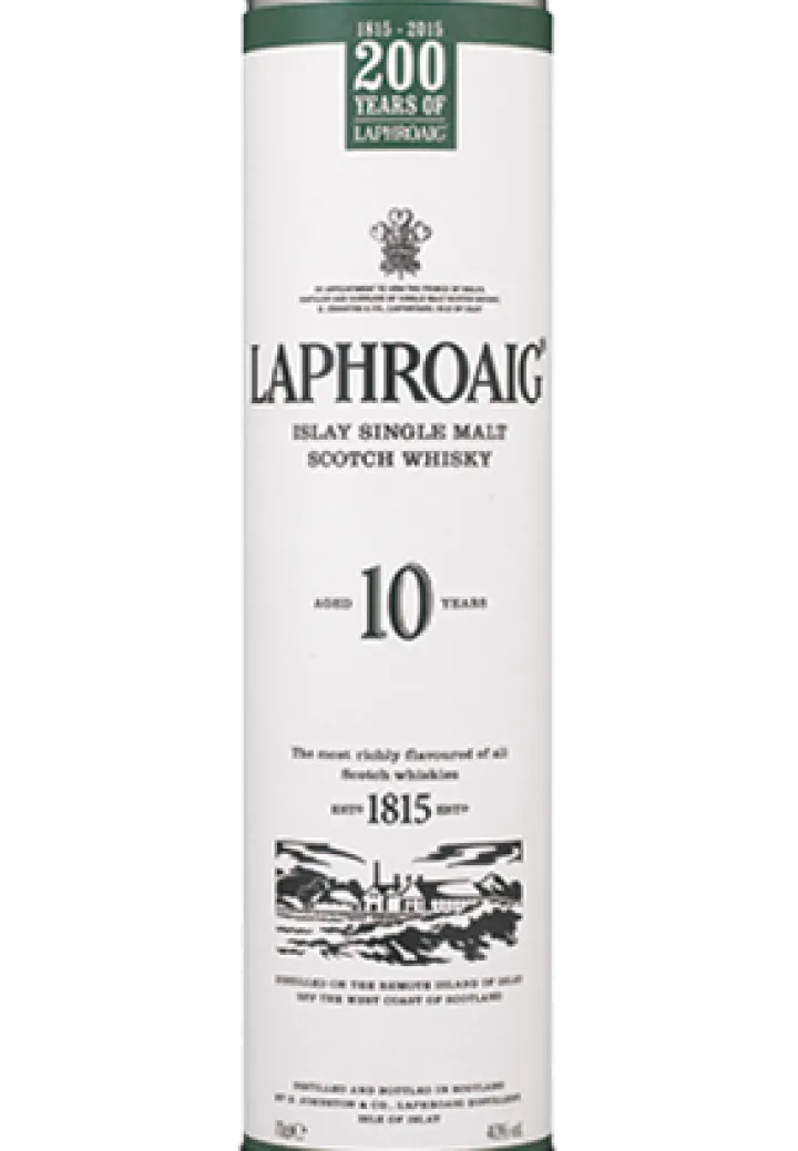 Laphroaig 10 Year Old Islay Single Malt Scotch Whisky 70 cl