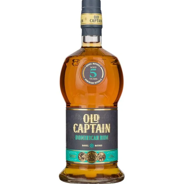 Old Captain 5 Year Old Dominican Rum 70 cl