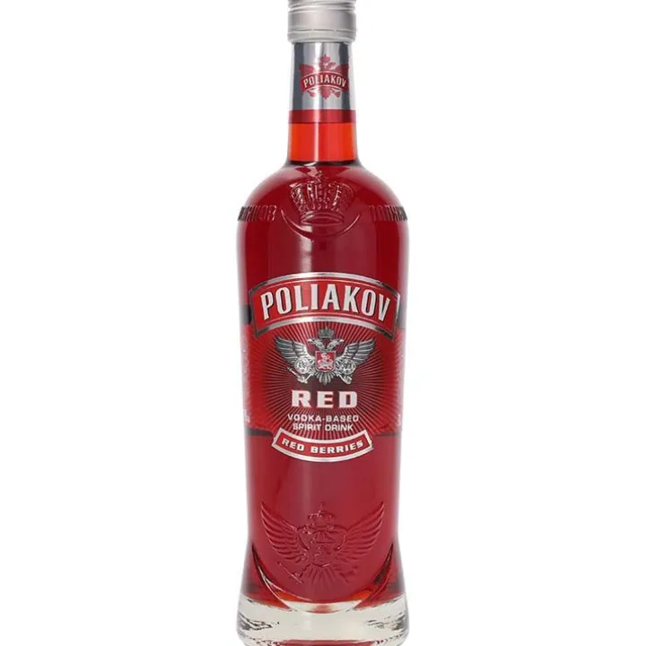 Poliakov Red Vodka 70 cl
