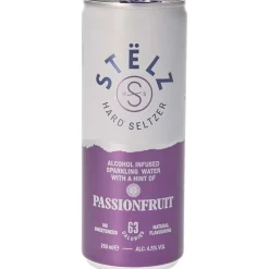 Stëlz Hard Seltzer Passionfruit 25 cl